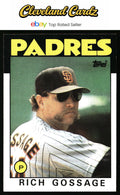 1986 Topps #530 Rich Gossage