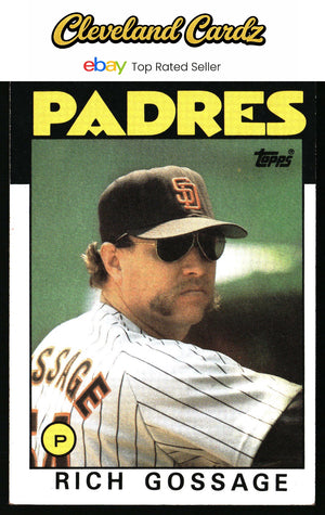 1986 Topps #530 Rich Gossage