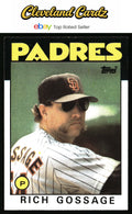 1986 Topps #530 Rich Gossage