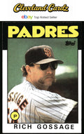 1986 Topps #530 Rich Gossage