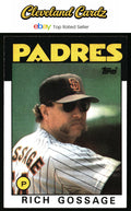 1986 Topps #530 Rich Gossage