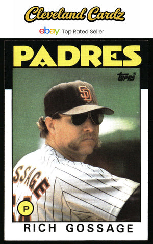 1986 Topps #530 Rich Gossage