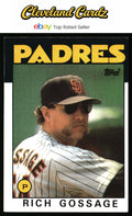 1986 Topps #530 Rich Gossage