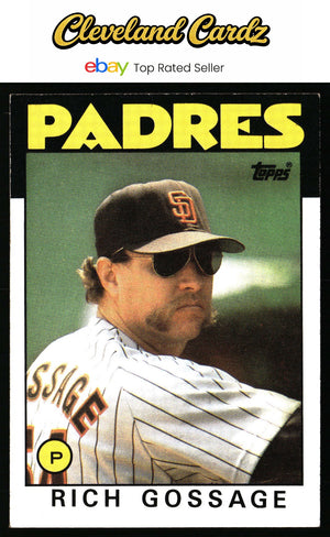 1986 Topps #530 Rich Gossage