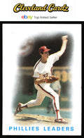 1986 Topps #246 Phillies Leaders