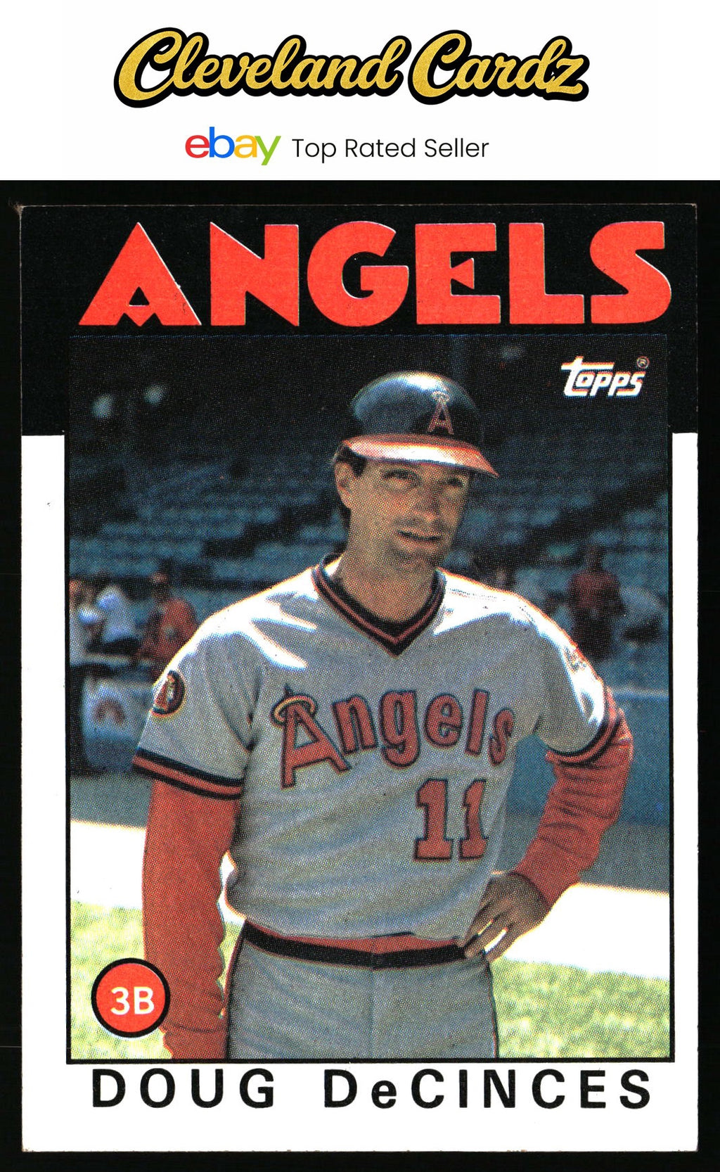 1986 Topps #257 Doug DeCinces