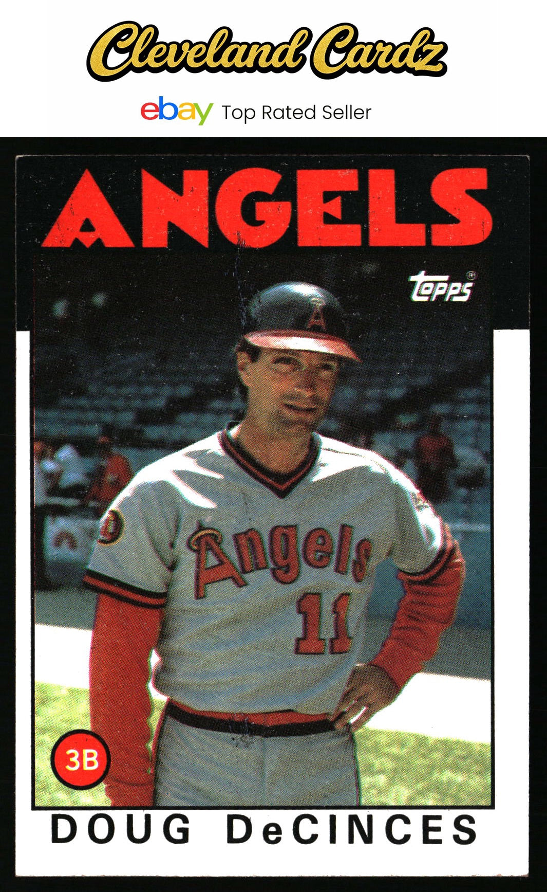 1986 Topps #257 Doug DeCinces