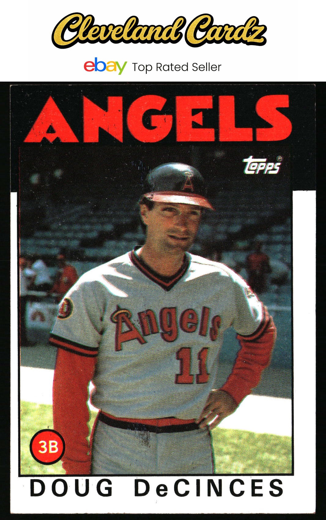 1986 Topps #257 Doug DeCinces