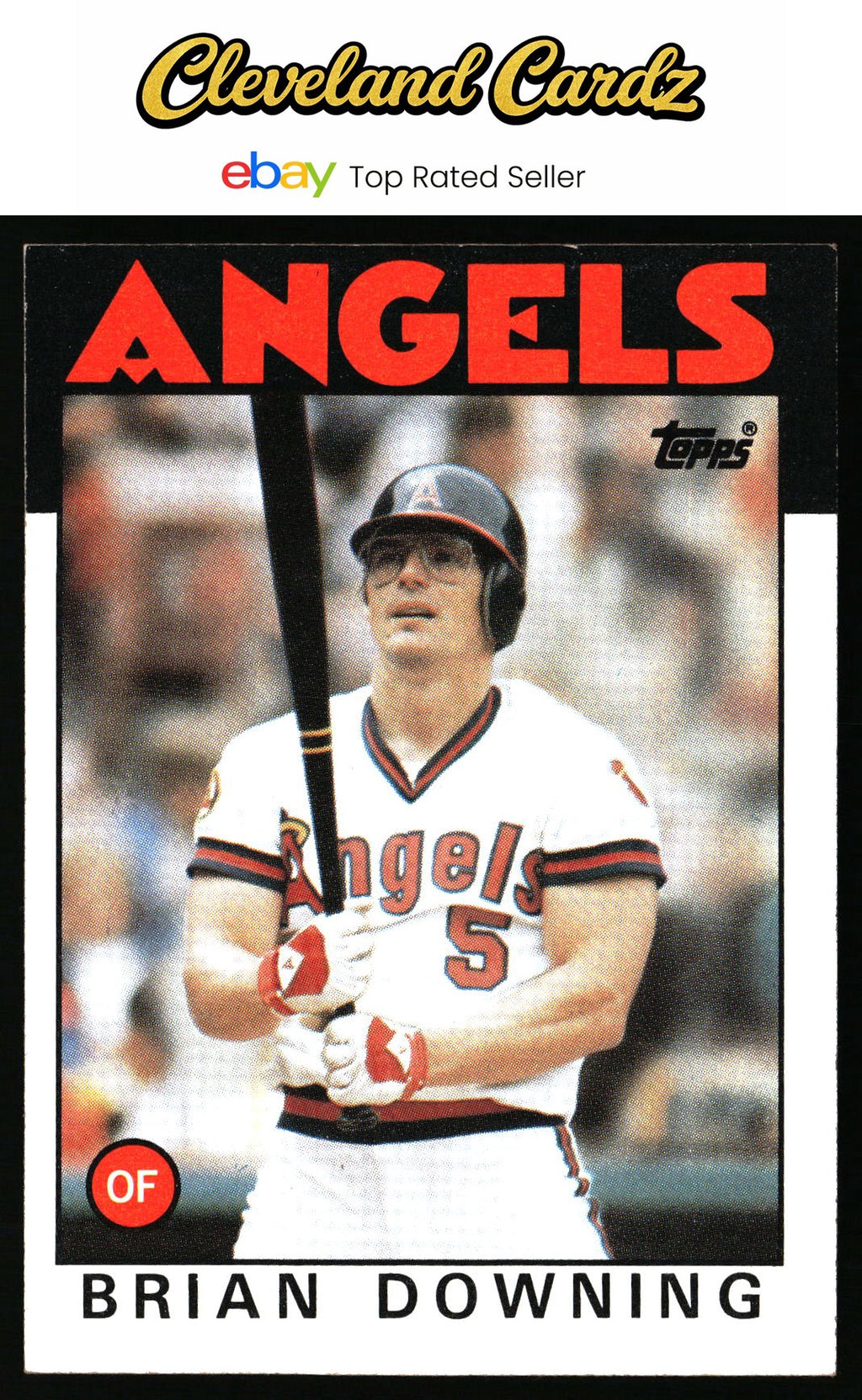 1986 Topps #772 Brian Downing