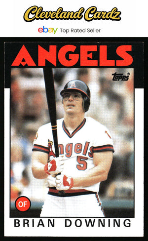 1986 Topps #772 Brian Downing