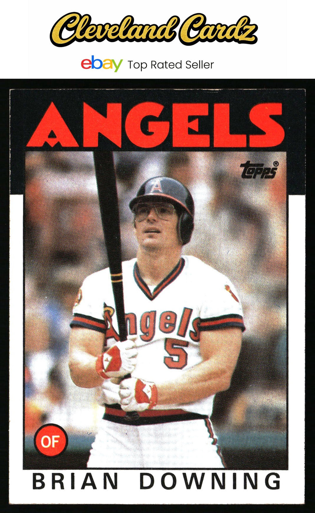 1986 Topps #772 Brian Downing