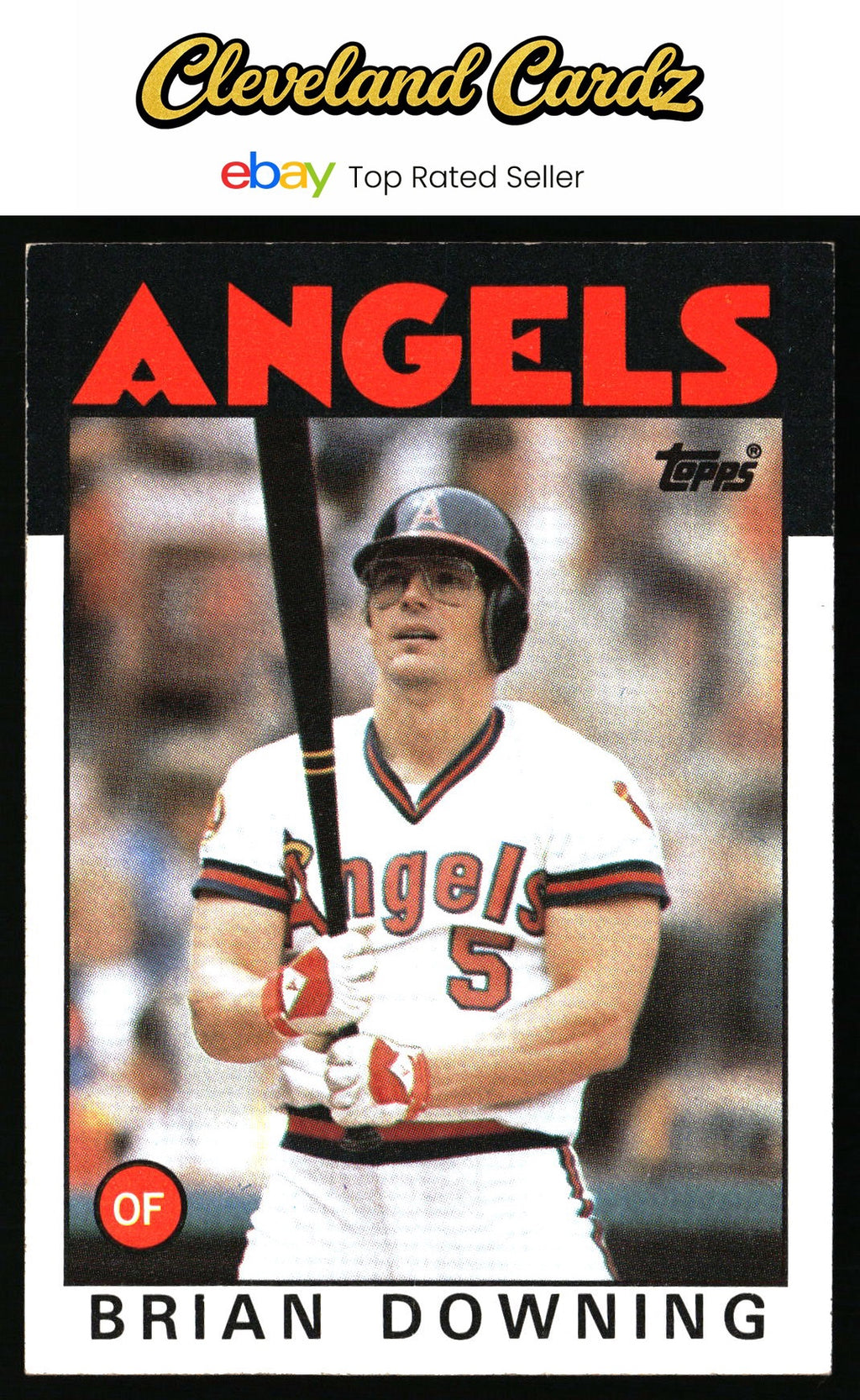 1986 Topps #772 Brian Downing