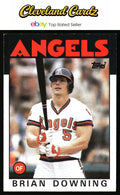 1986 Topps #772 Brian Downing