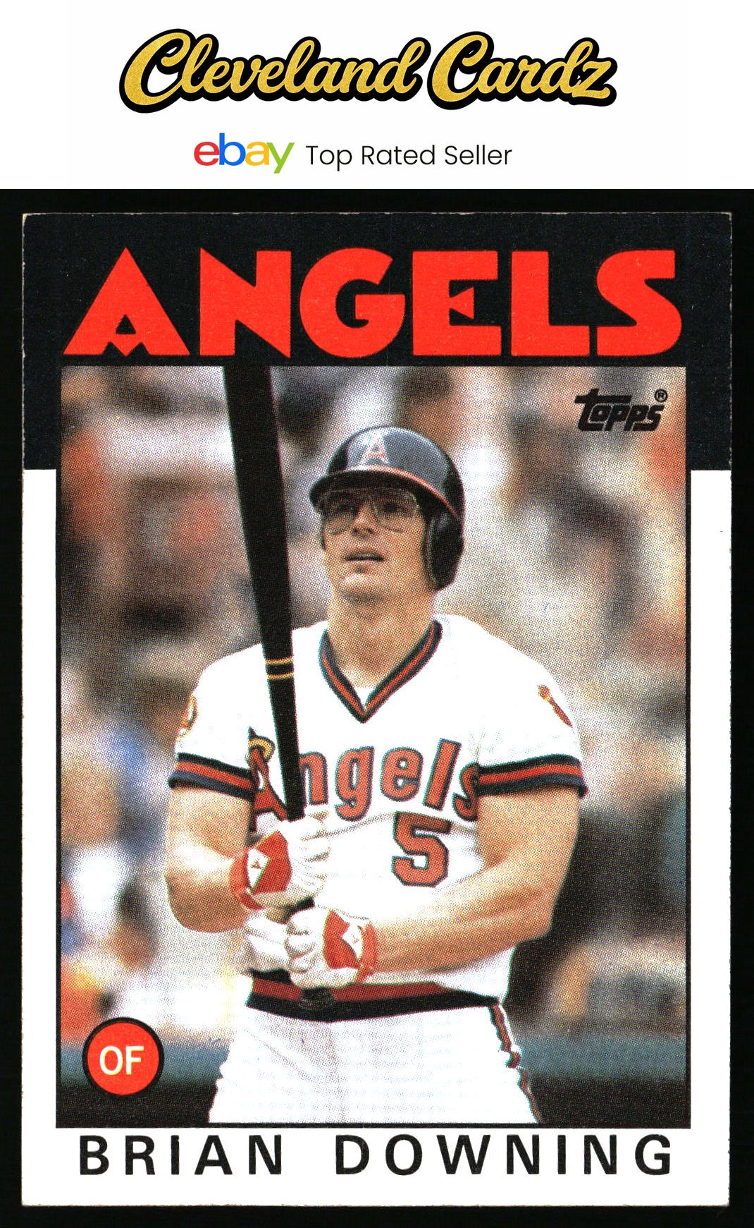 1986 Topps #772 Brian Downing