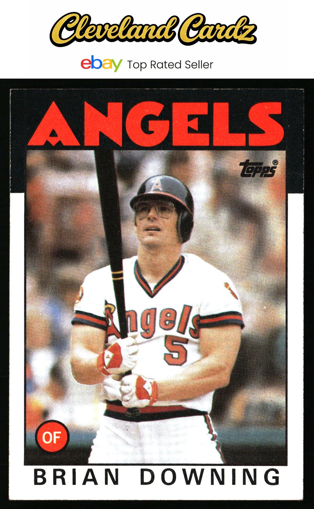 1986 Topps #772 Brian Downing