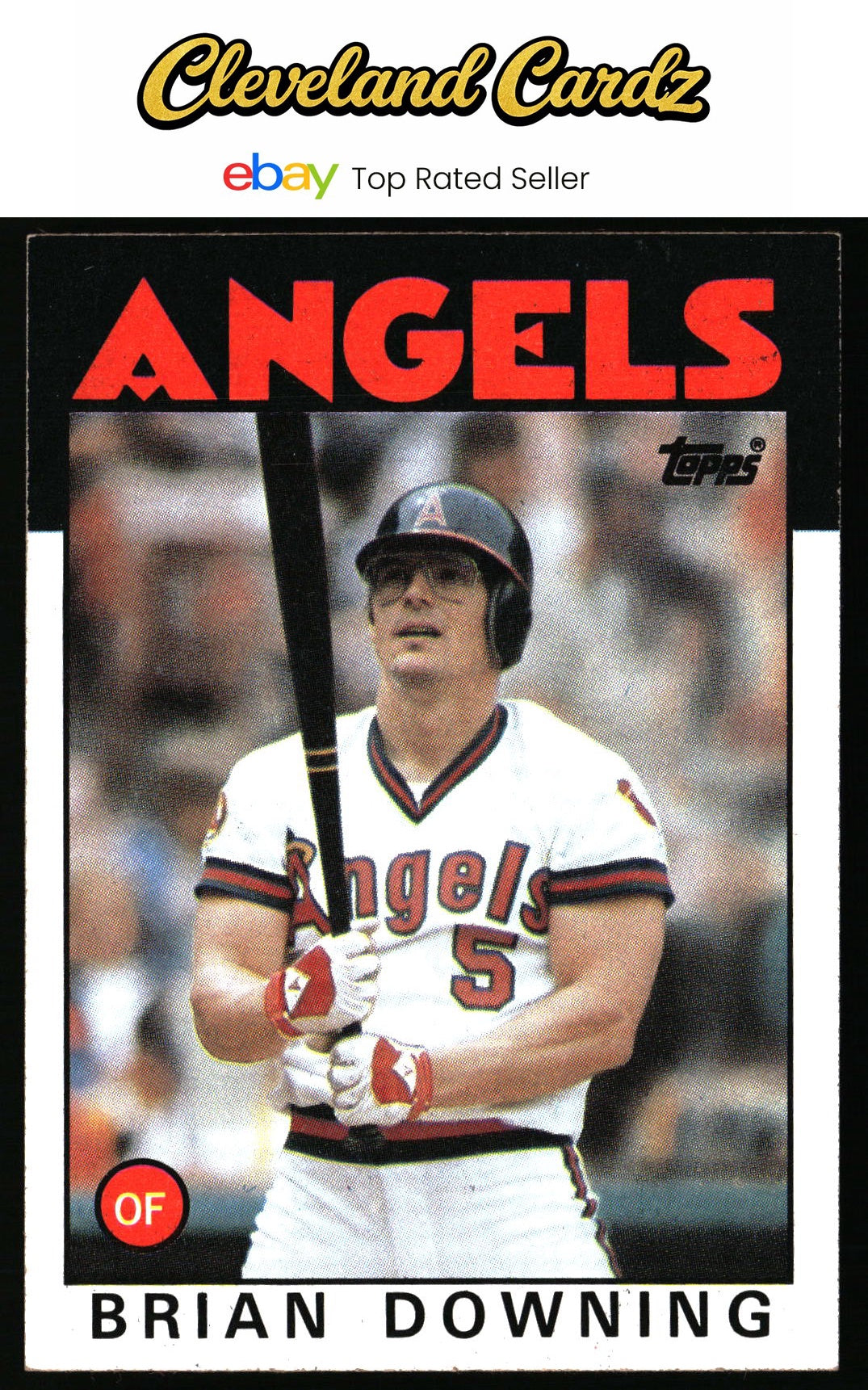 1986 Topps #772 Brian Downing