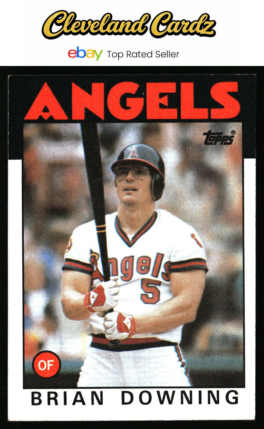 1986 Topps #772 Brian Downing
