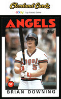 1986 Topps #772 Brian Downing