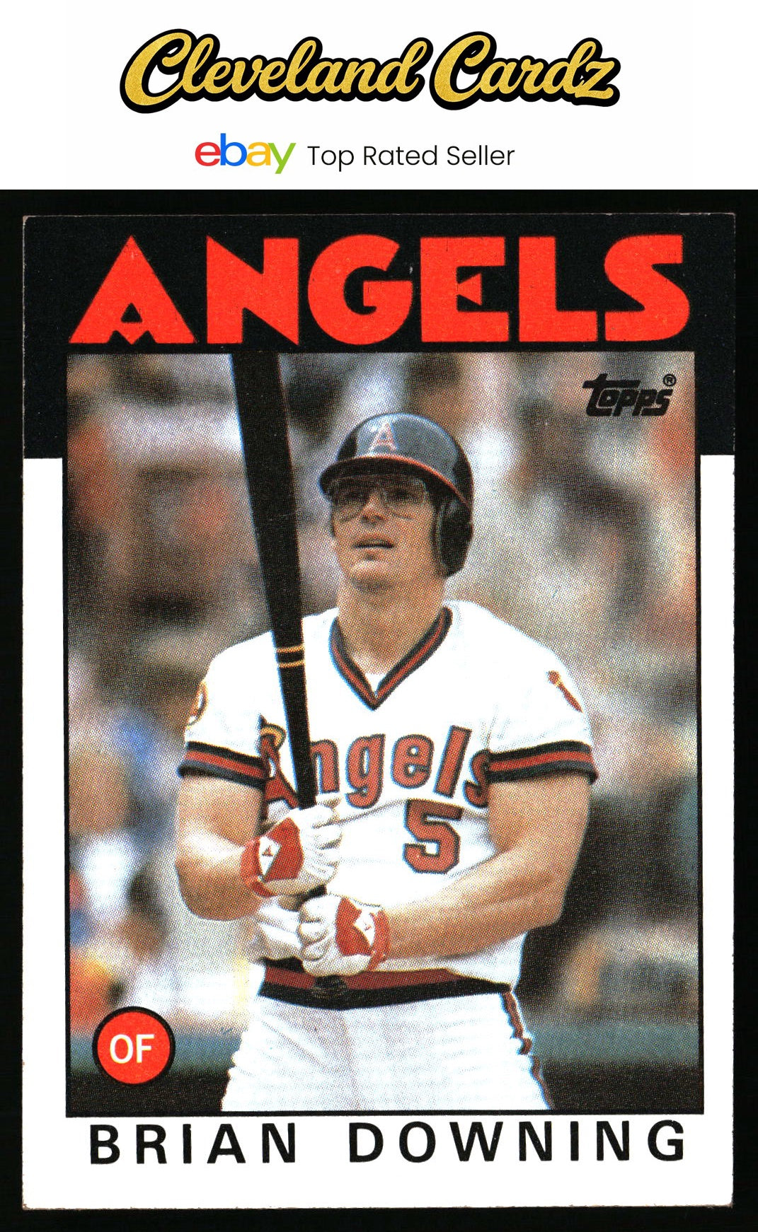 1986 Topps #772 Brian Downing