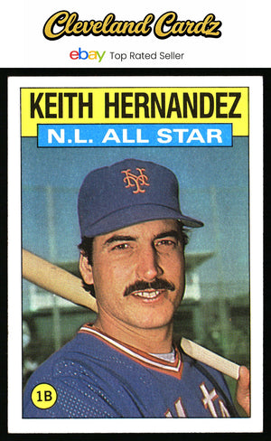 1986 Topps #701 Keith Hernandez