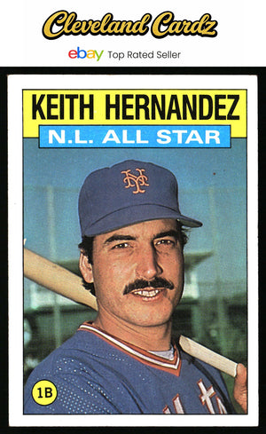 1986 Topps #701 Keith Hernandez