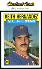 1986 Topps #701 Keith Hernandez