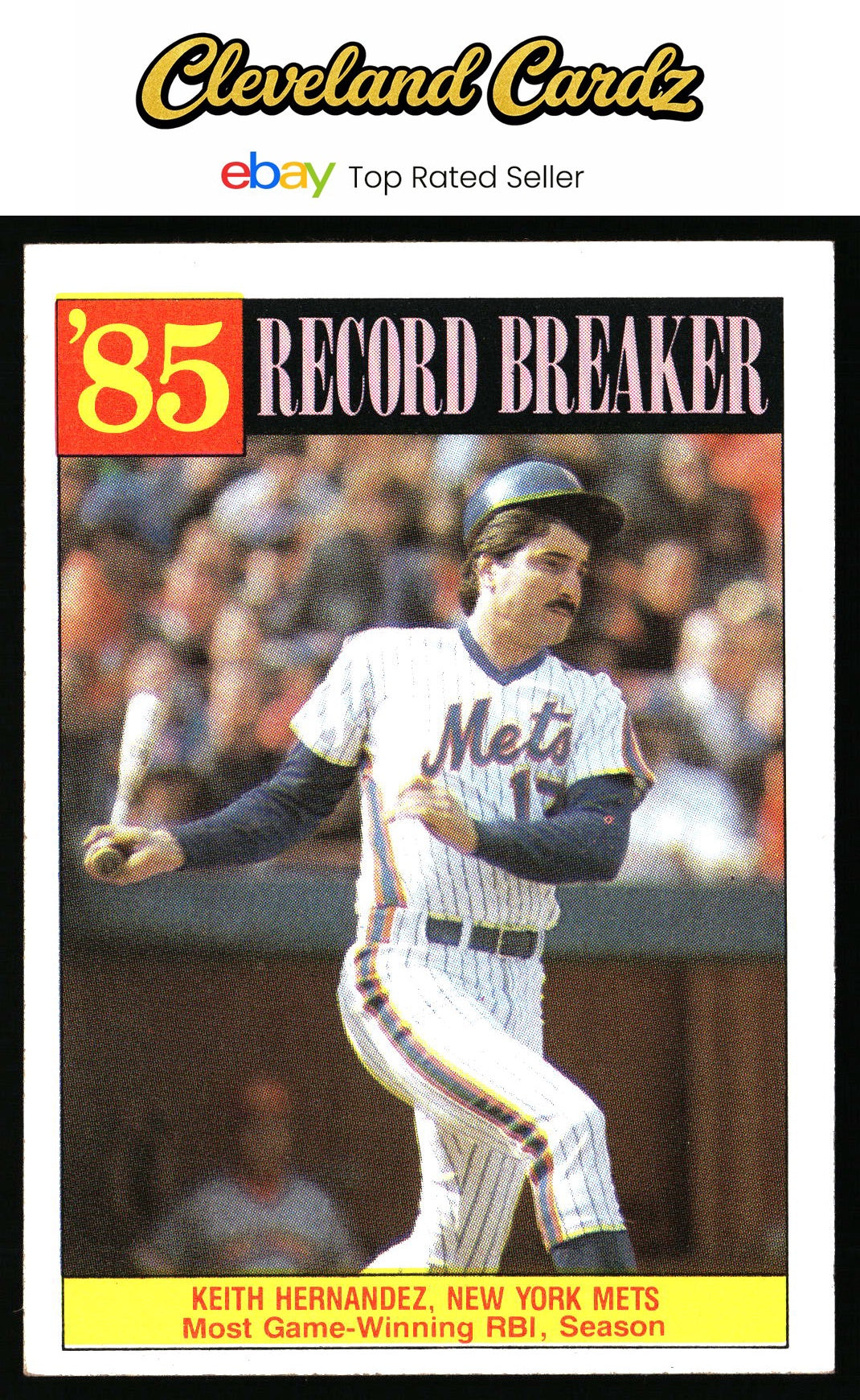 1986 Topps #203 Keith Hernandez
