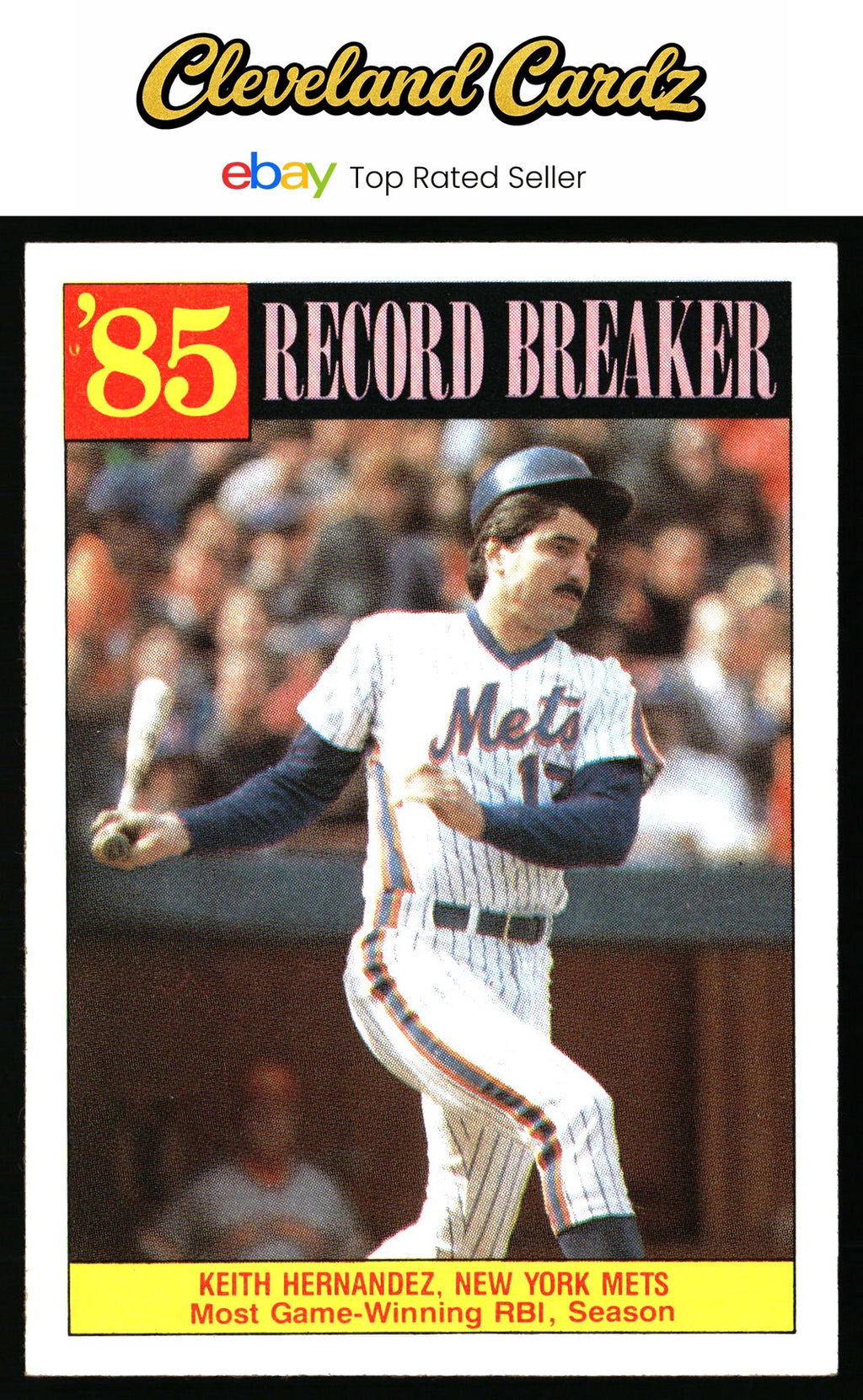 1986 Topps #203 Keith Hernandez