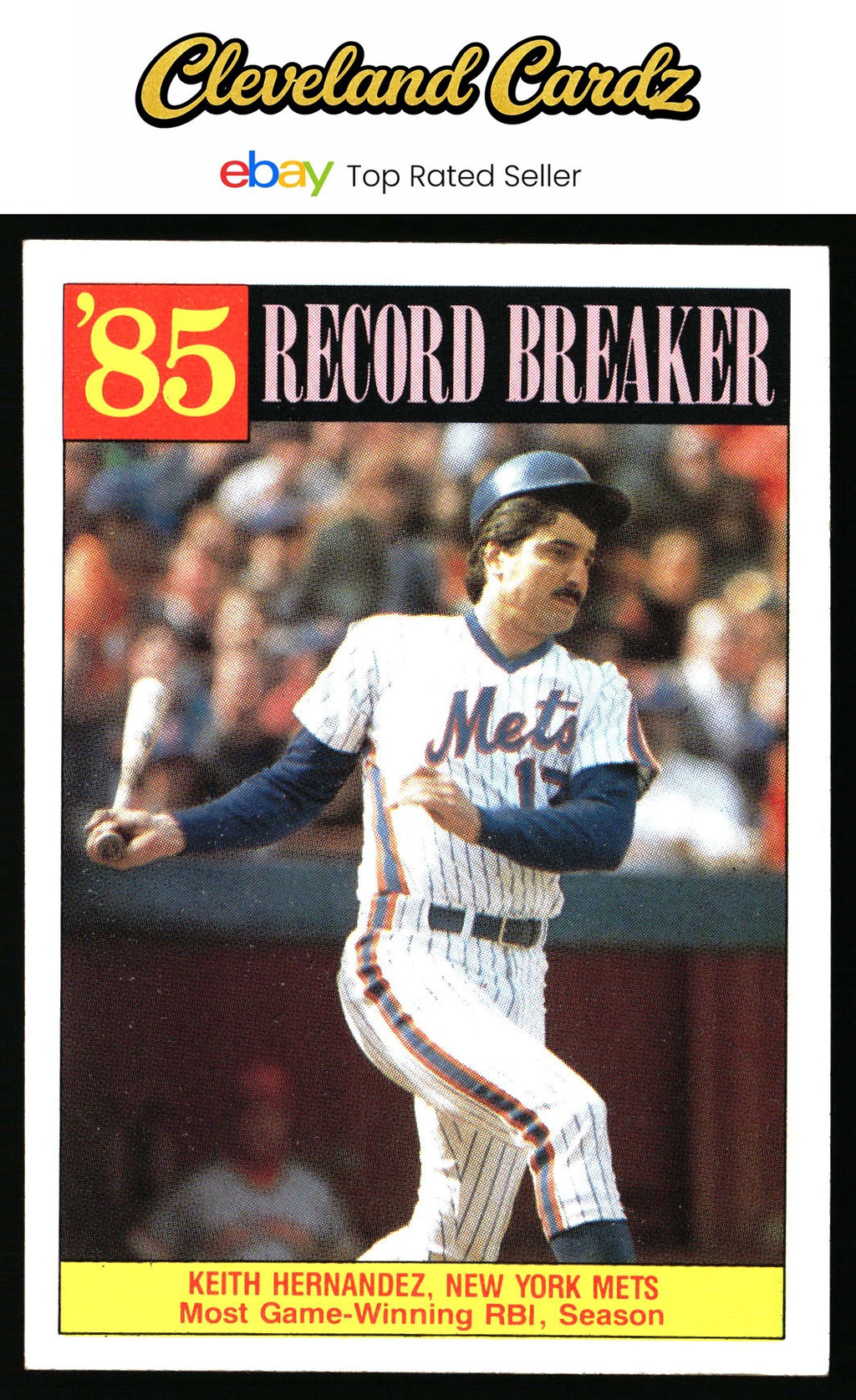 1986 Topps #203 Keith Hernandez