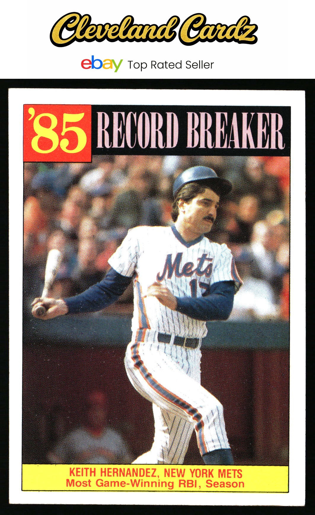 1986 Topps #203 Keith Hernandez