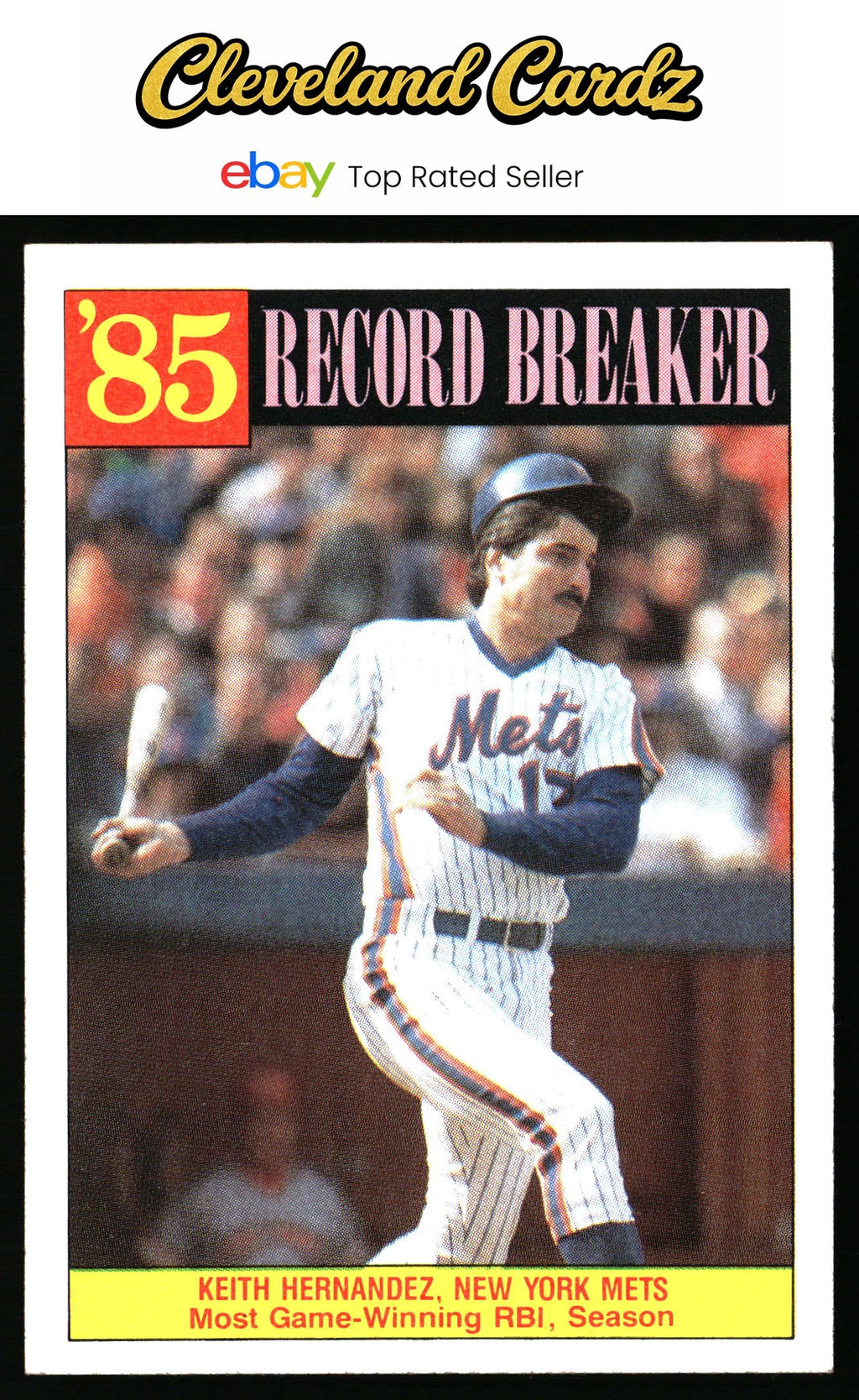 1986 Topps #203 Keith Hernandez