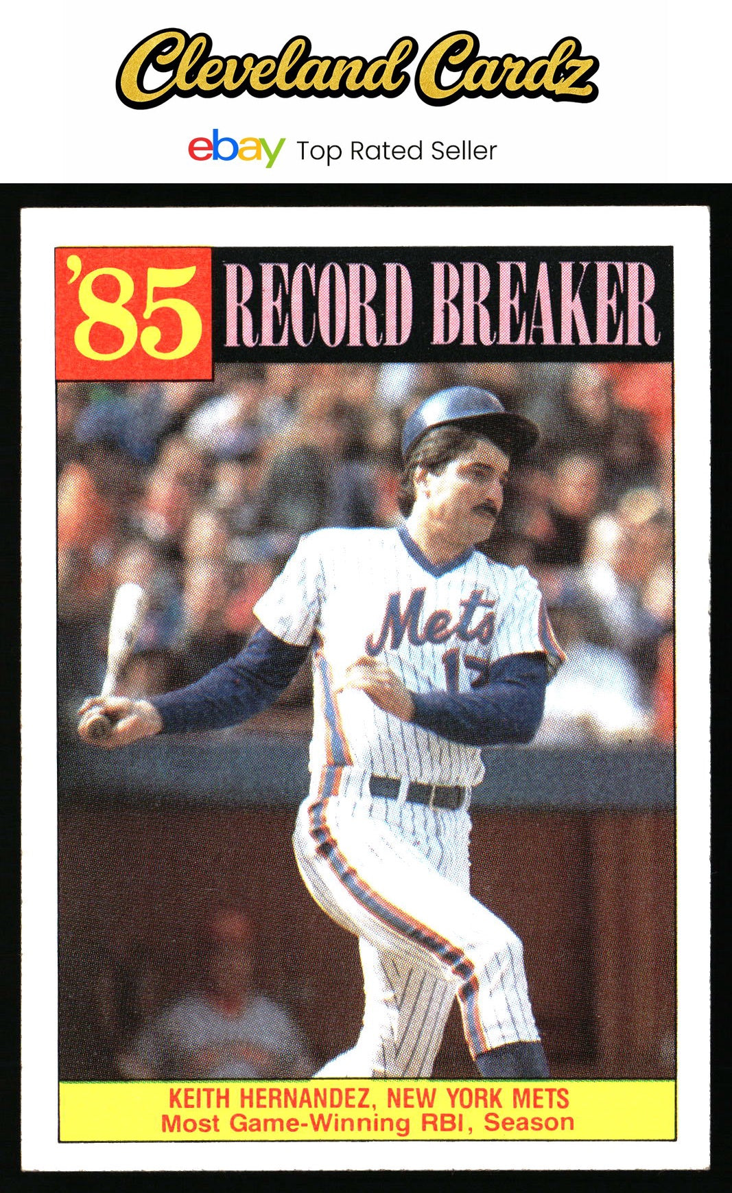 1986 Topps #203 Keith Hernandez
