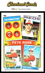 1986 Topps #2 The Pete Rose Years: 1963-1966 TPRY