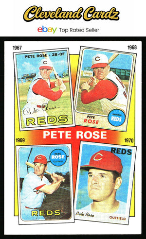1986 Topps #3 The Pete Rose Years: 1967-1970 TPRY