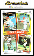 1986 Topps #4 The Pete Rose Years: 1971-1974 TPRY