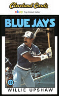 1986 Topps #745 Willie Upshaw