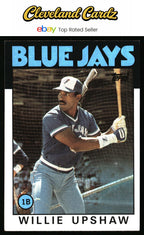 1986 Topps #745 Willie Upshaw