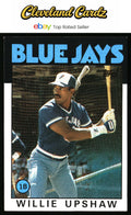 1986 Topps #745 Willie Upshaw