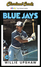 1986 Topps #745 Willie Upshaw