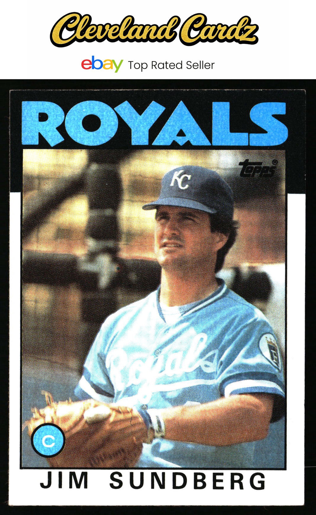 1986 Topps #245 Jim Sundberg
