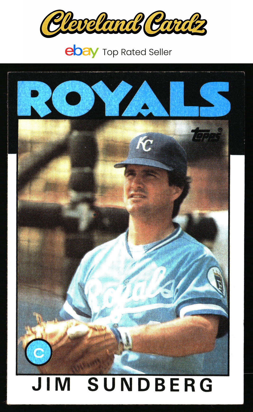 1986 Topps #245 Jim Sundberg
