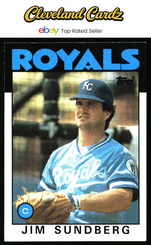 1986 Topps #245 Jim Sundberg