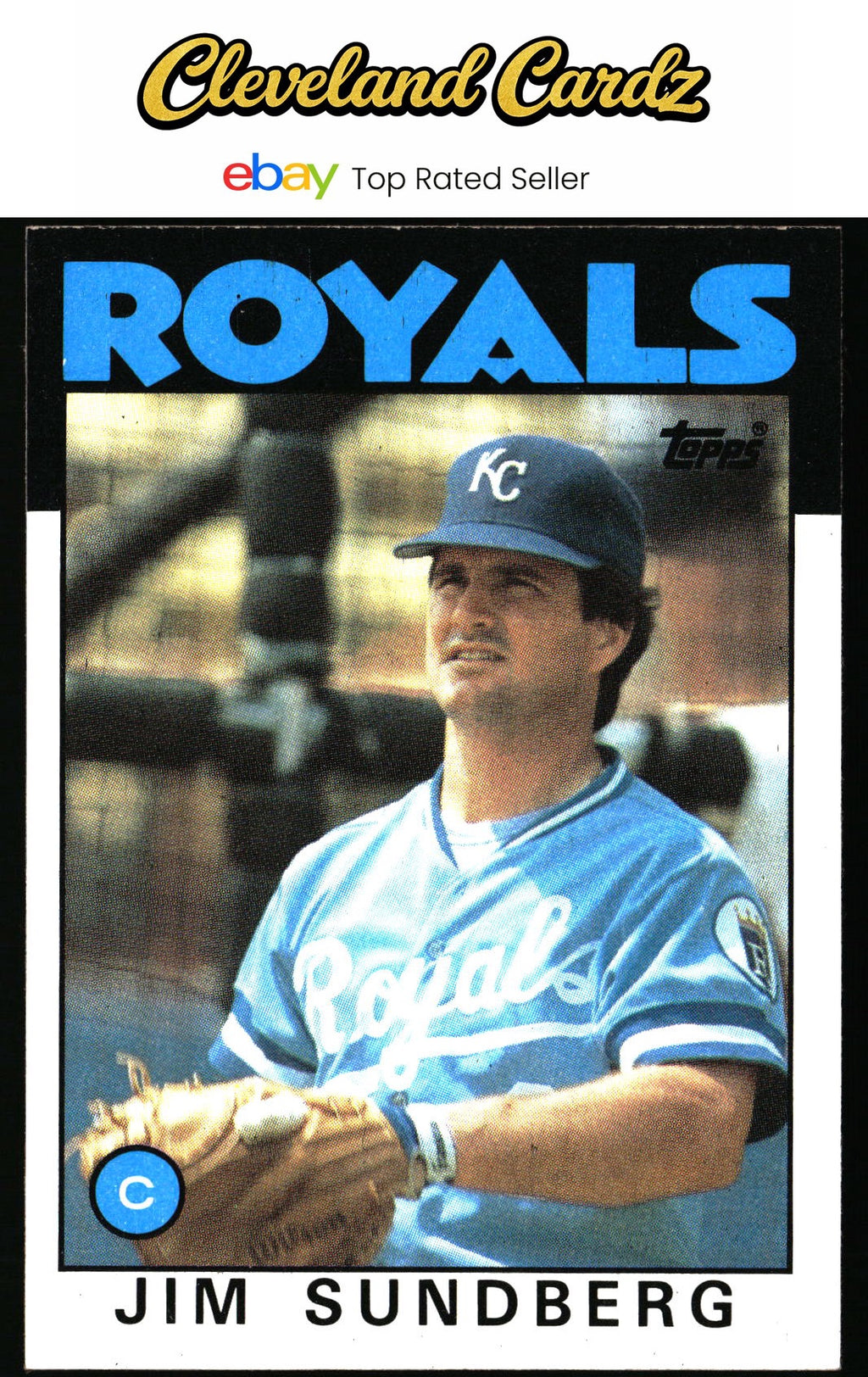 1986 Topps #245 Jim Sundberg