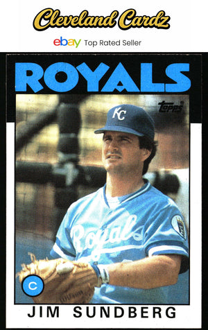 1986 Topps #245 Jim Sundberg