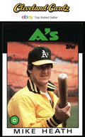 1986 Topps #148 Mike Heath