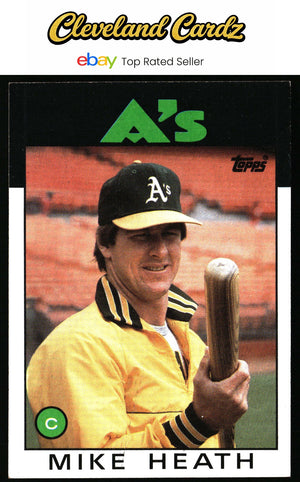 1986 Topps #148 Mike Heath
