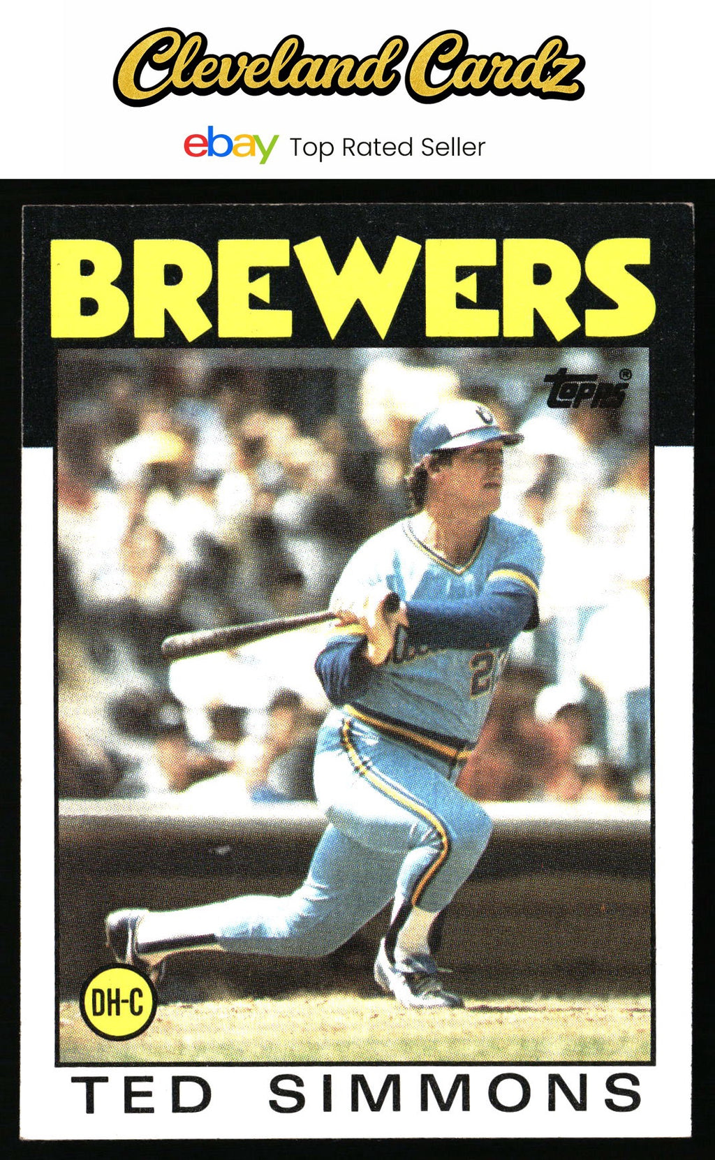 1986 Topps #237 Ted Simmons