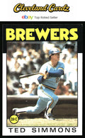1986 Topps #237 Ted Simmons