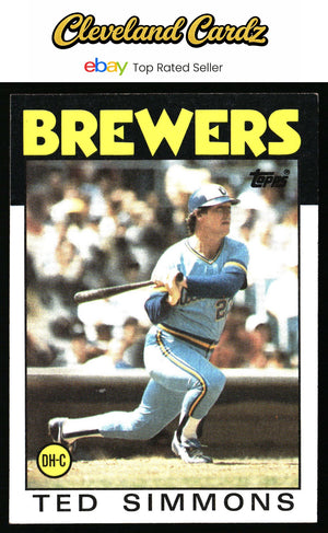 1986 Topps #237 Ted Simmons