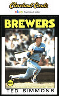 1986 Topps #237 Ted Simmons